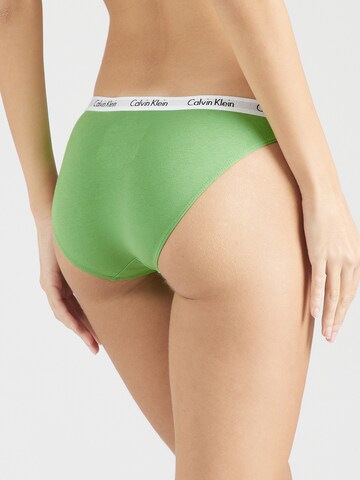 Slip 'Carousel' di Calvin Klein Underwear in verde