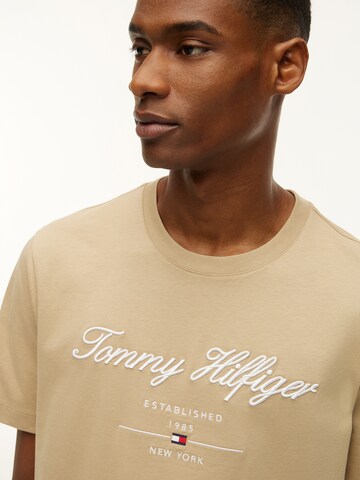 TOMMY HILFIGER Koszulka w kolorze beżowy