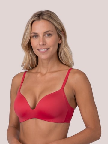 Royal Lounge Intimates T-shirt BH 'Royal Delite' in Rood