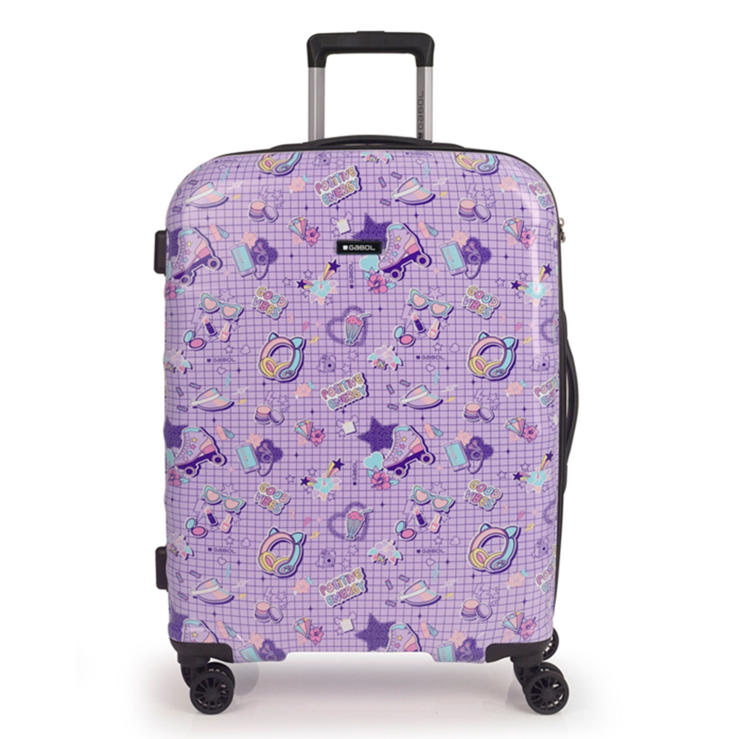 Gabol Trolley 'Funny' in Purple: front