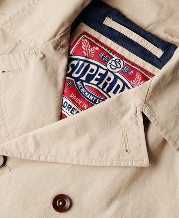 Superdry Between-Seasons Coat in Beige