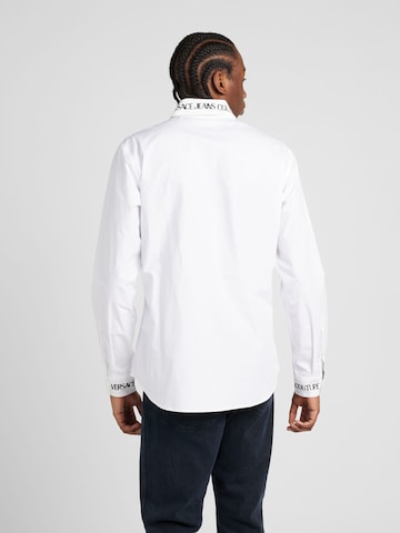 Versace Jeans Couture Regular fit Button Up Shirt in White