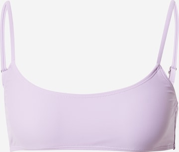 Bustier Hauts de bikini Public Desire en violet : devant