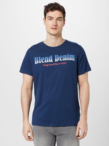 BLEND - Camiseta en azul: frente