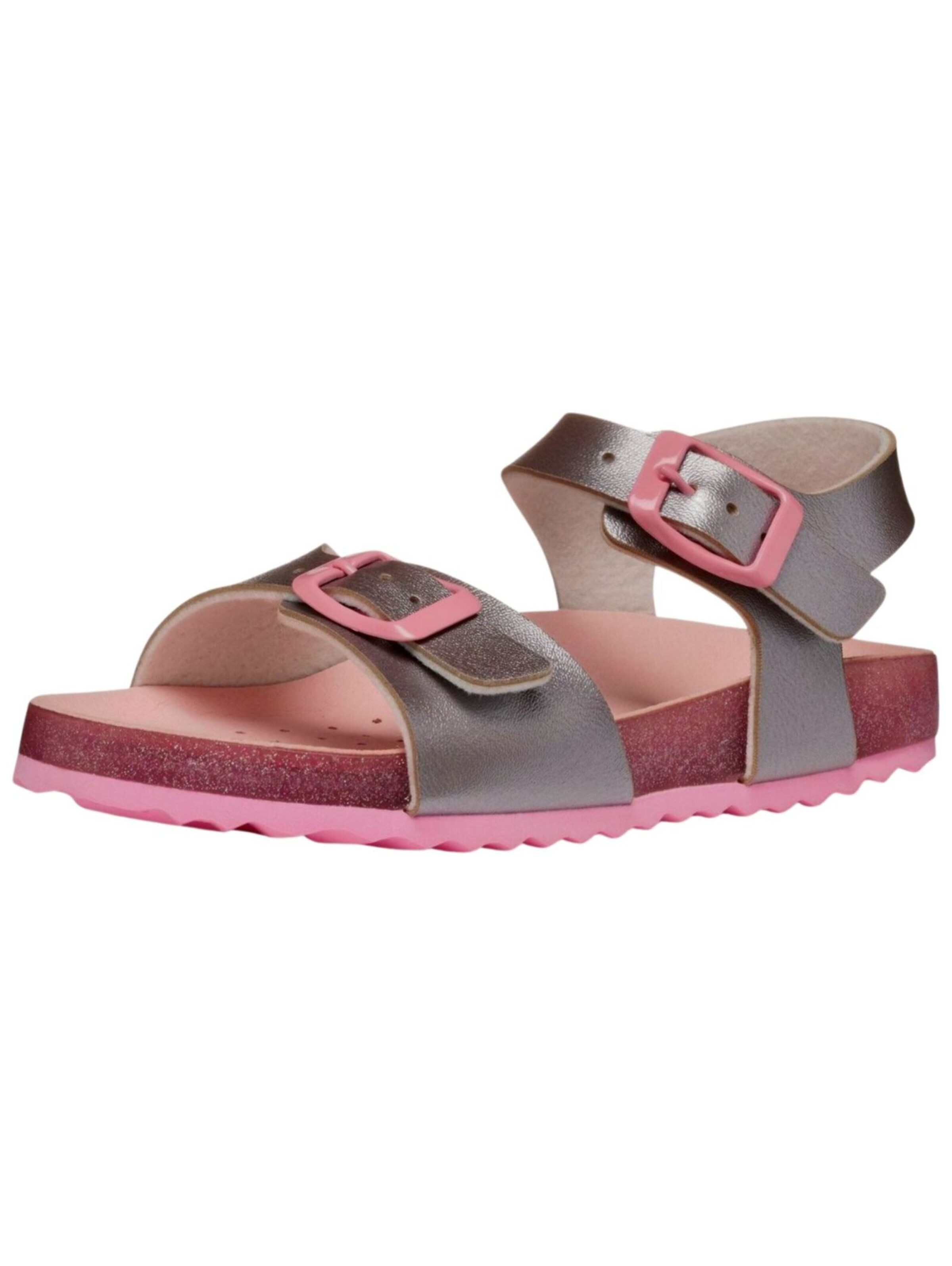 GEOX Sandal in Silver: front