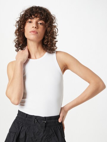 Cotton On - Top desportivo em branco: frente