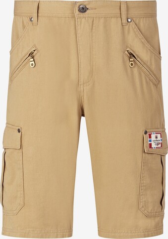 Pantalon ' Heimeram ' Jan Vanderstorm en beige : devant