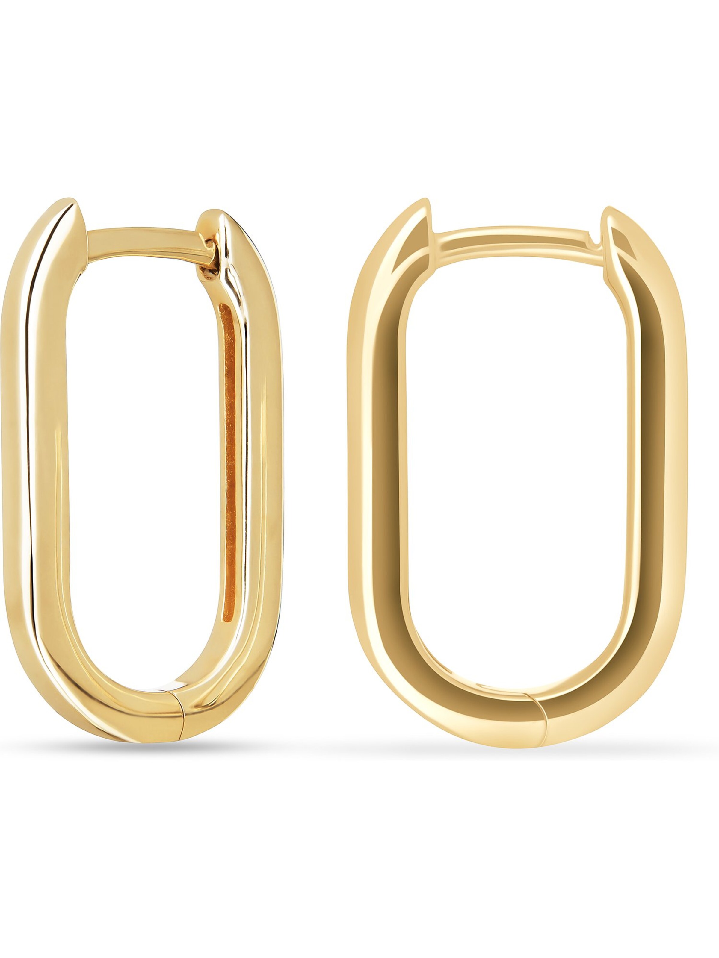 CHRIST Ohrringe in Gelb