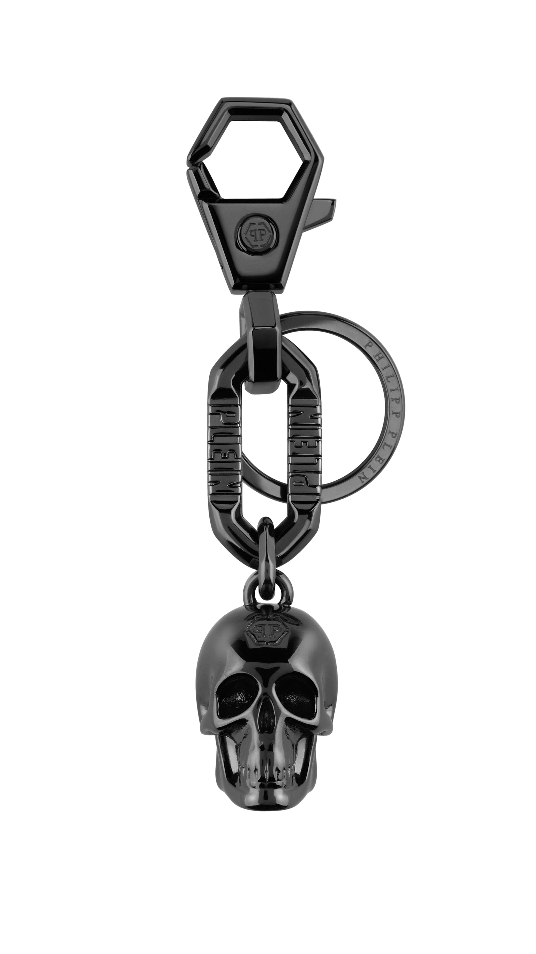 Philipp Plein Jewellery Key ring in Grey: front