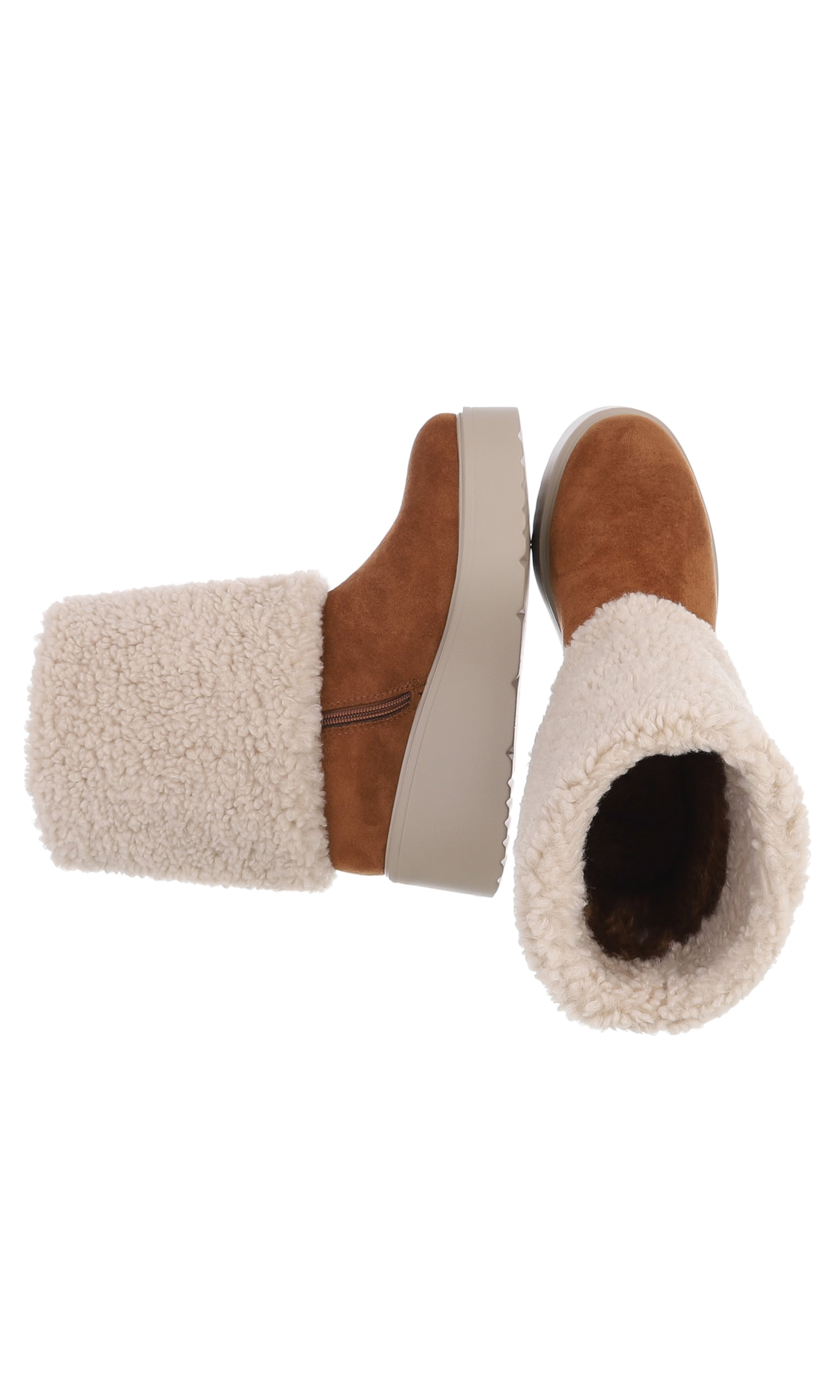 Ital-Design Ankle Boots in Beige