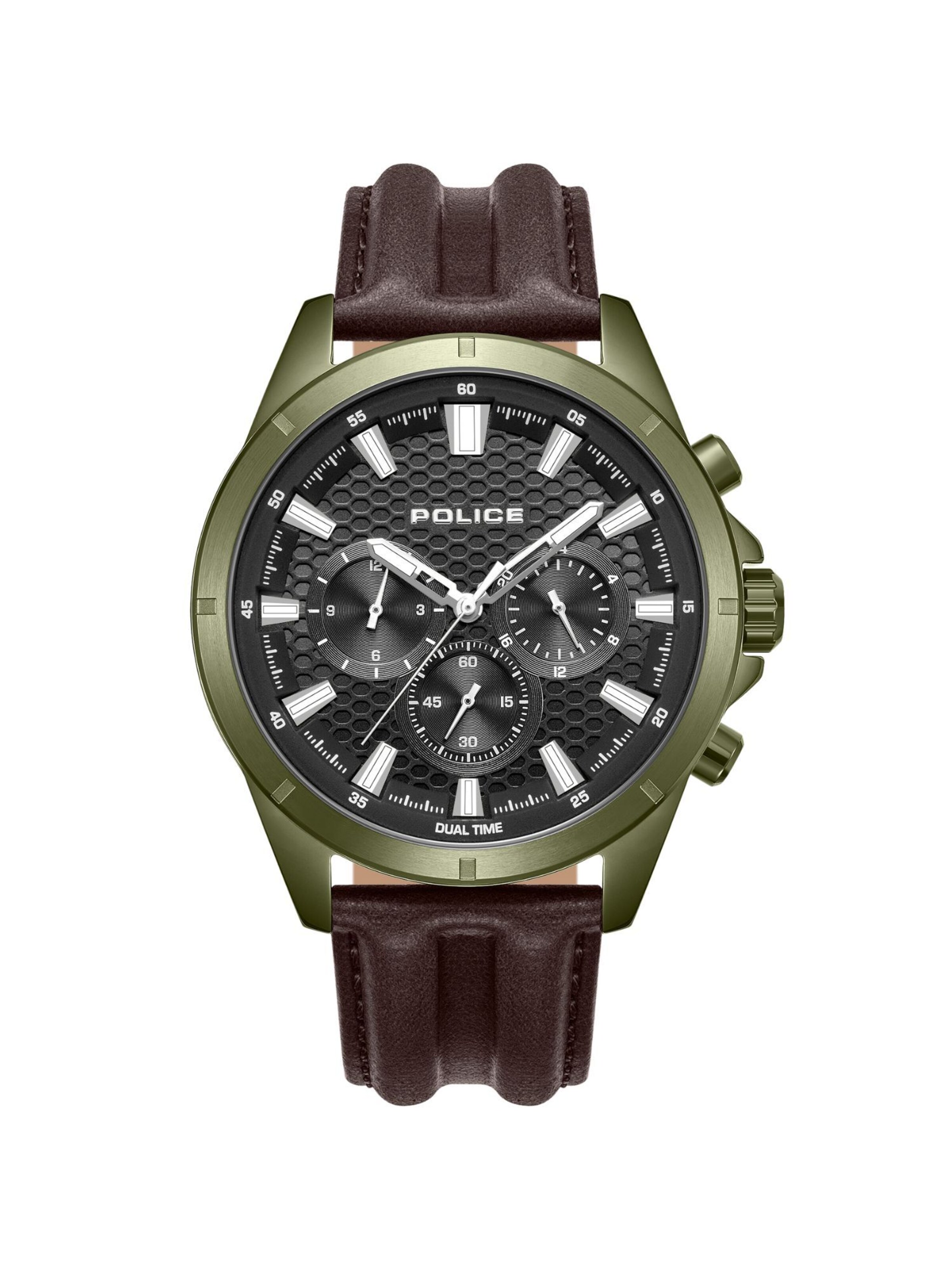 POLICE Quarzuhr ' Malawi ' in Mischfarben: Vorderseite