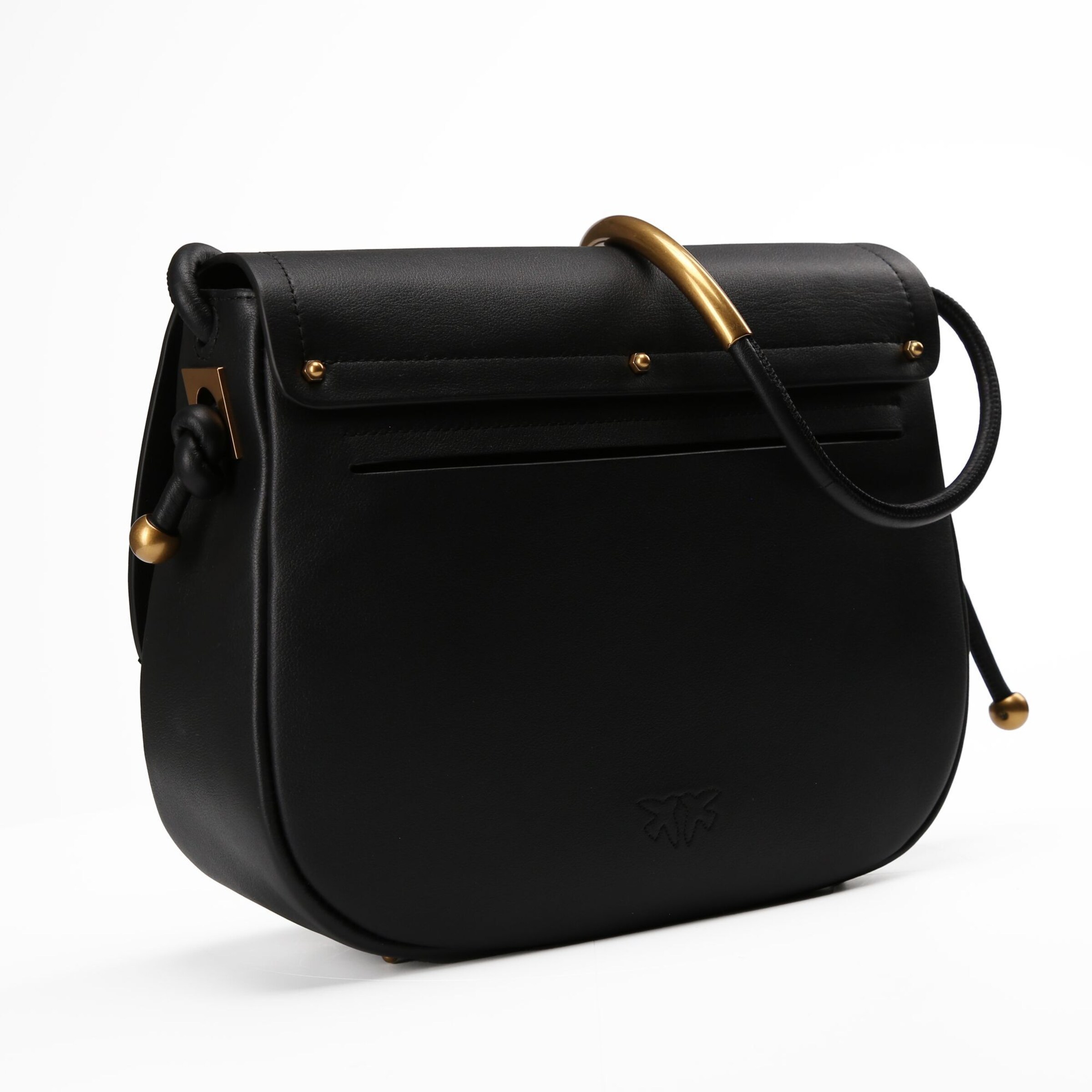 PINKO Crossbody bag 'Saddle' in Black