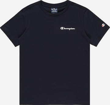 Champion Authentic Athletic Apparel Shirt in Blauw: voorkant