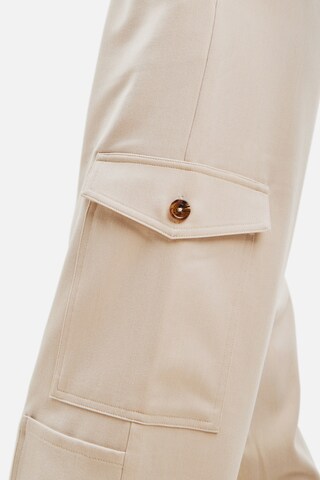 Regular Pantalon cargo Desigual en beige
