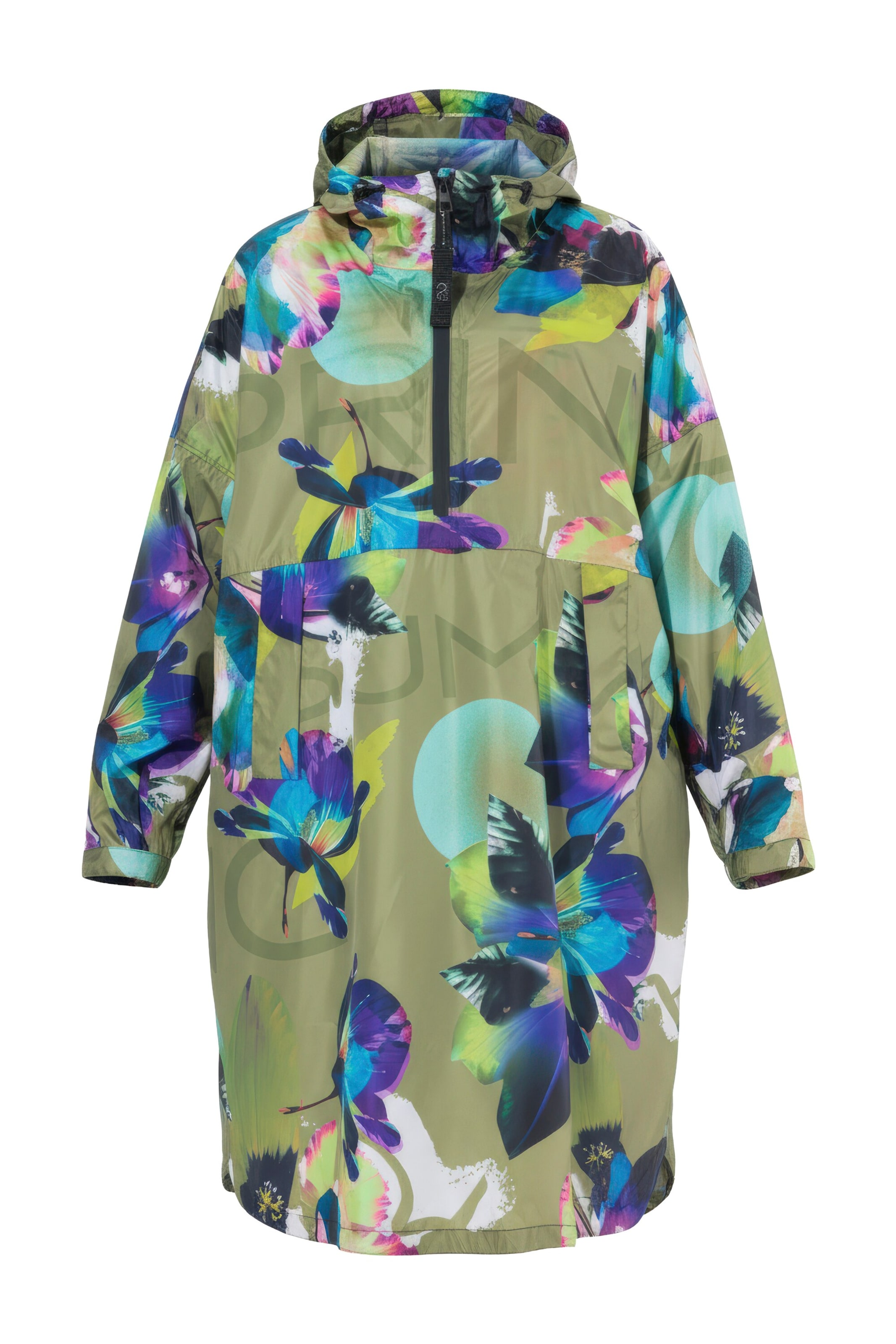 LAURASØN Functionele jas in Groen: voorkant