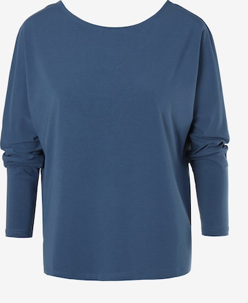 TATUUM - Blusa 'SELENA' en azul: frente