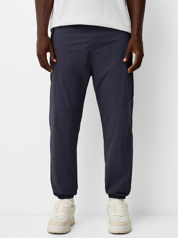 Regular Pantalon Bershka en bleu