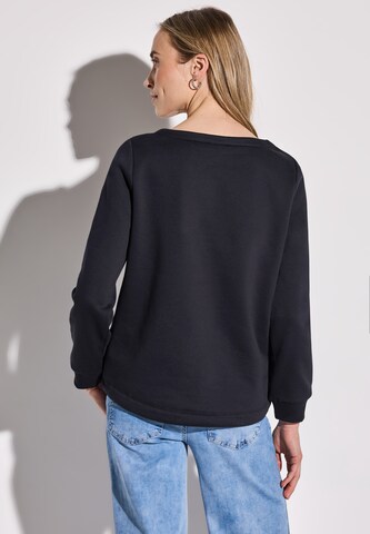 STREET ONE Sweatshirt in Blue