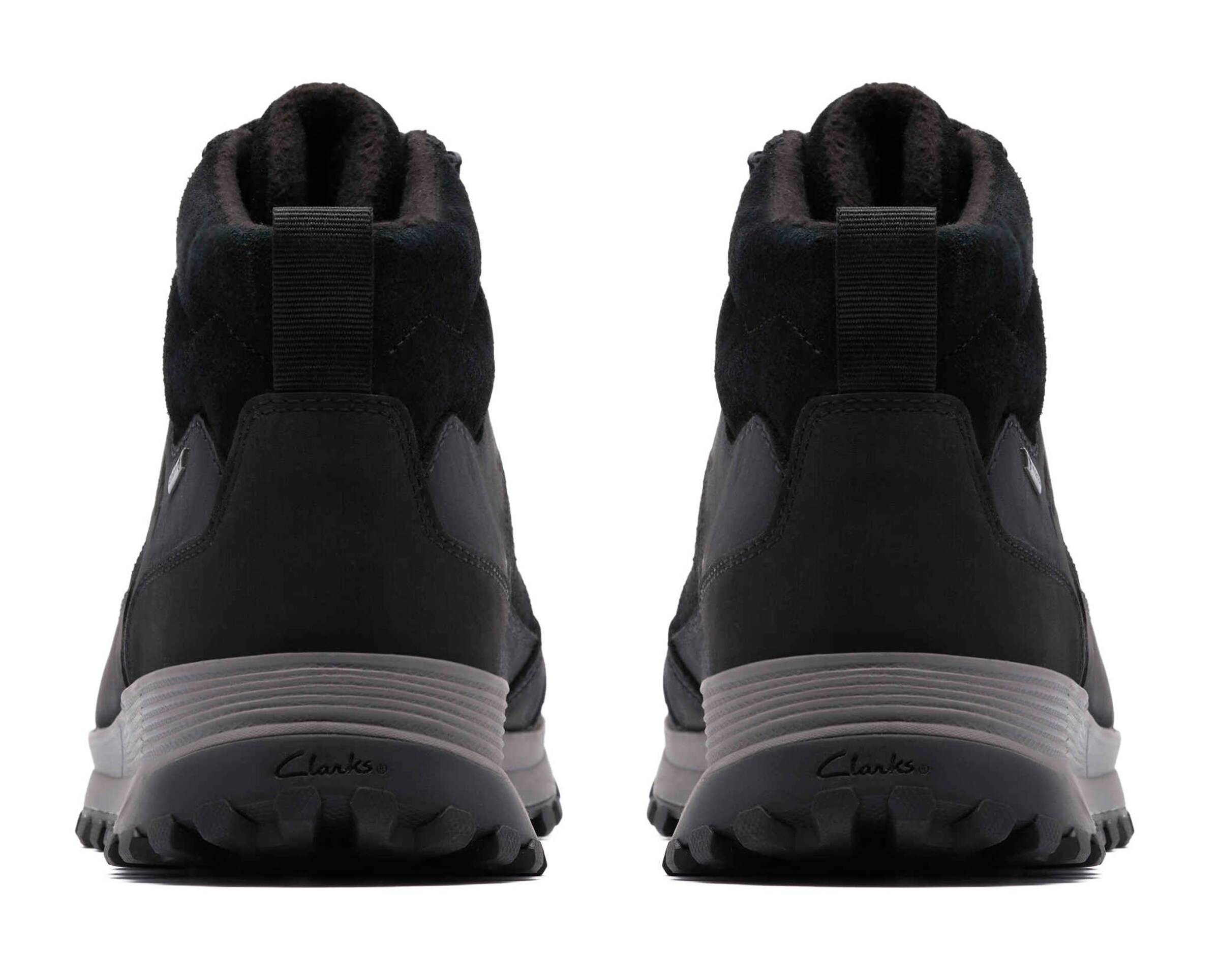 CLARKS Lace-Up Boots in Black