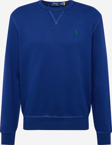 Sweat-shirt Polo Ralph Lauren en bleu : devant