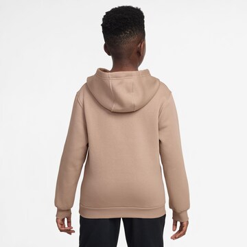 Nike Sportswear Sweatshirt 'Club Fleece' in Braun