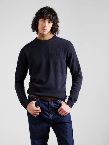 Casual Friday Pullover 'CF KARL' in Blau: Vorderseite