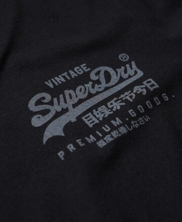 T-Shirt 'Heritage' Superdry en noir