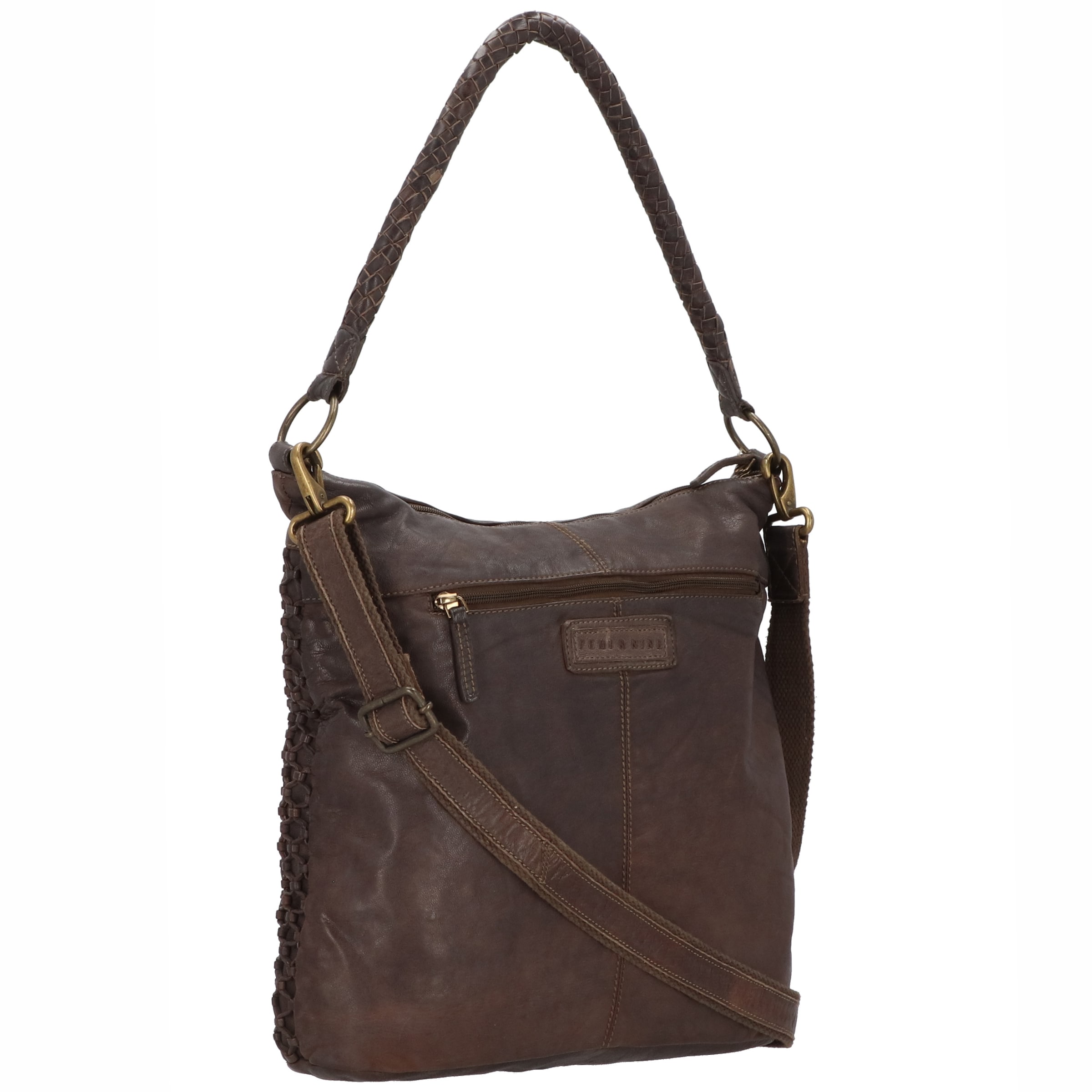 Greenland Nature Shoulder bag 'Femi & Nine' in Brown