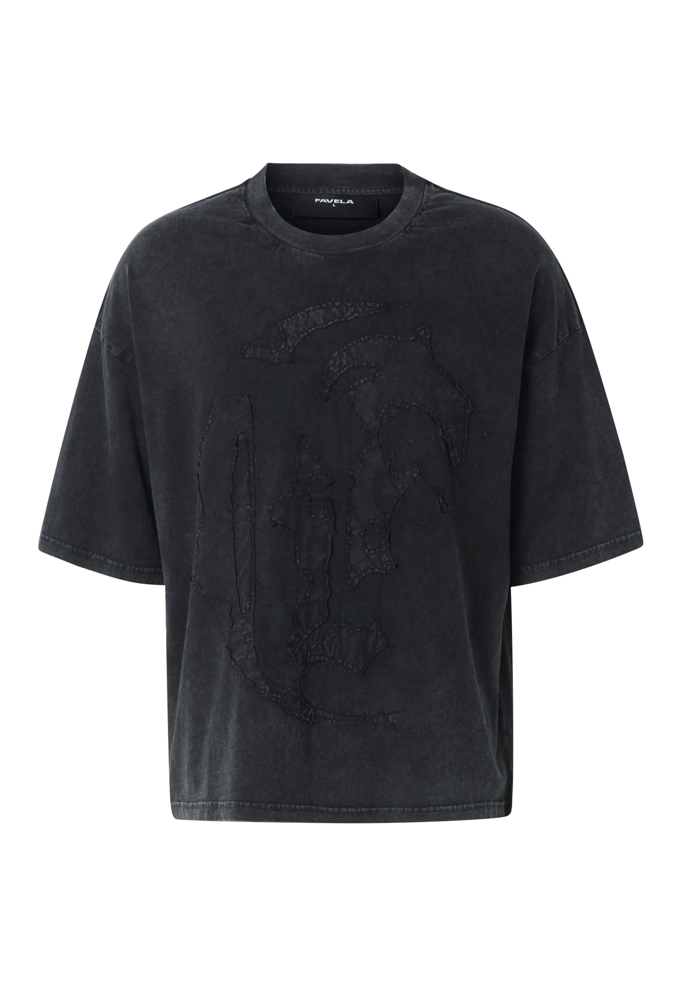 FAVELA Shirt in Black: front