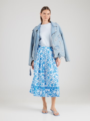 Jupe 'Voile' MORE & MORE en blanc