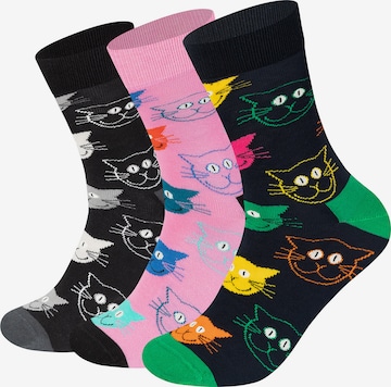Chaussettes Happy Socks en mélange de couleurs : devant