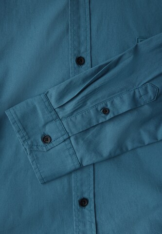 Street One MEN Slim Fit Hemd in Blau