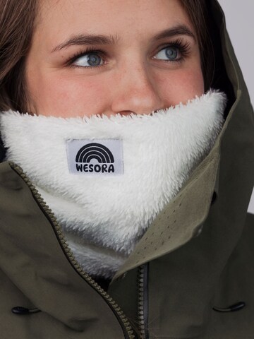 WESORA GmbH Schlauchschal 'Fluffy'‌‌‌‌‌‌‌‌ in Weiß