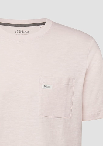 T-Shirt s.Oliver en rose