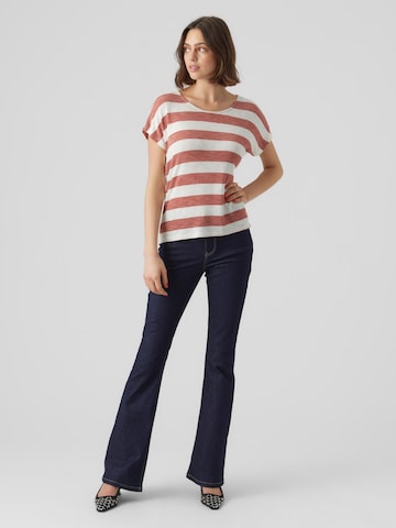 VERO MODA T-Shirt in Rot