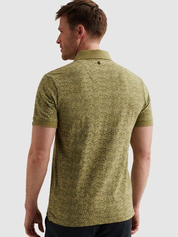 PME Legend - Camiseta 'Polo shirt in 100% cotton with allover print' en verde