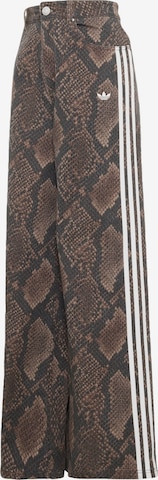 ADIDAS ORIGINALS Wide Leg Farkut värissä ruskea: etupuoli