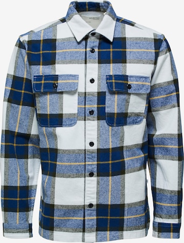 SELECTED HOMME Regular fit Overhemd 'Jax' in Blauw: voorkant