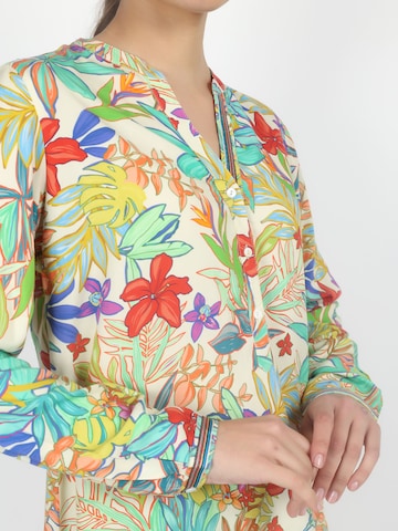 VICCI Germany Tunikabluse mit exklusiven Blumendruck in Mischfarben