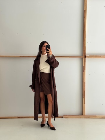 noar studios Skirt 'WRAP SKIRT' in Brown