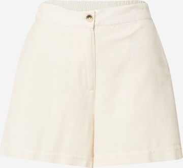 PIECES Regular Broek 'Sunna' in Beige: voorkant