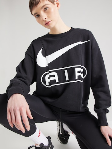 Bluză de molton 'Air' de la Nike Sportswear pe negru