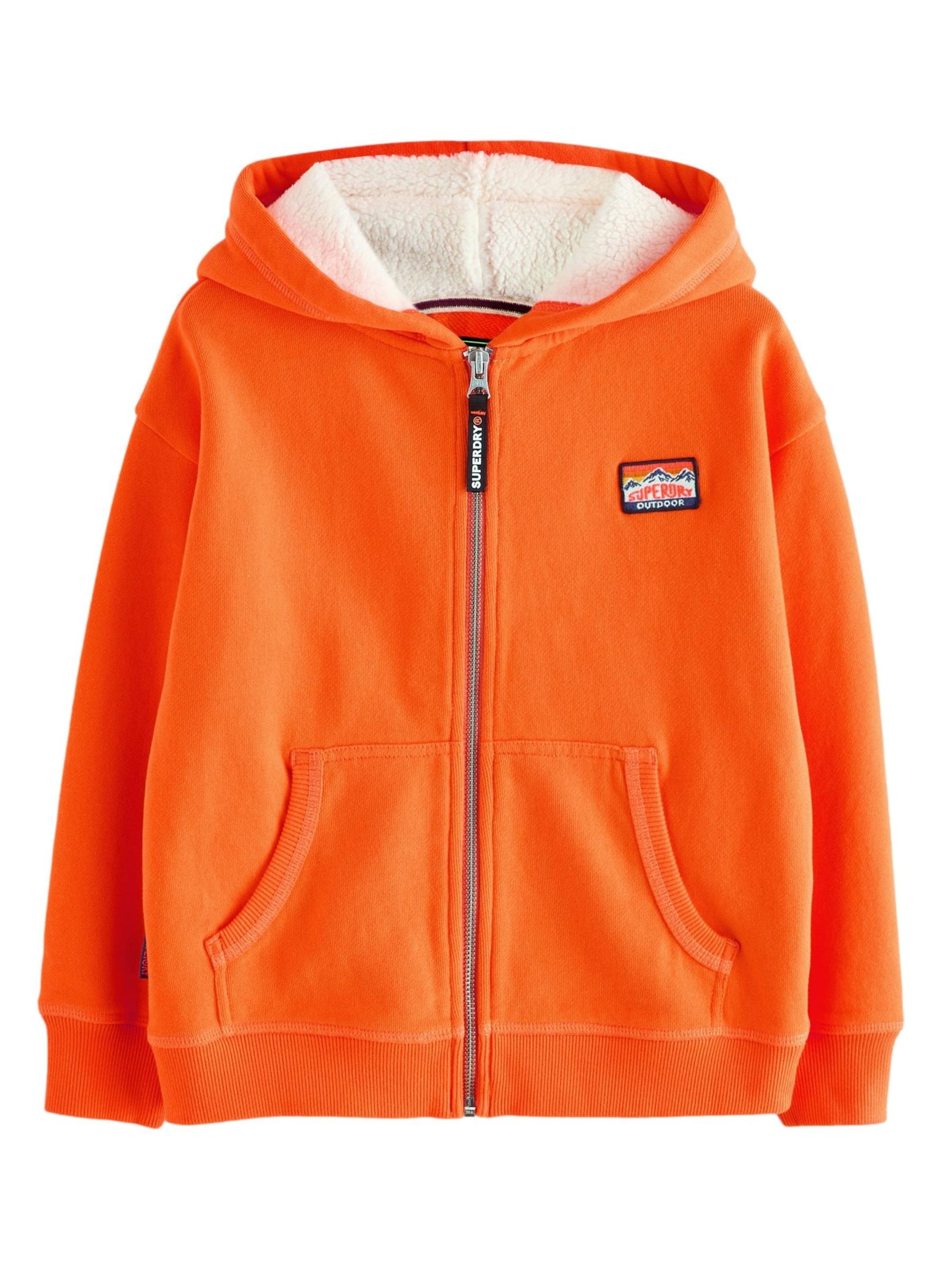 oranžinė Superdry Džemperis: priekis