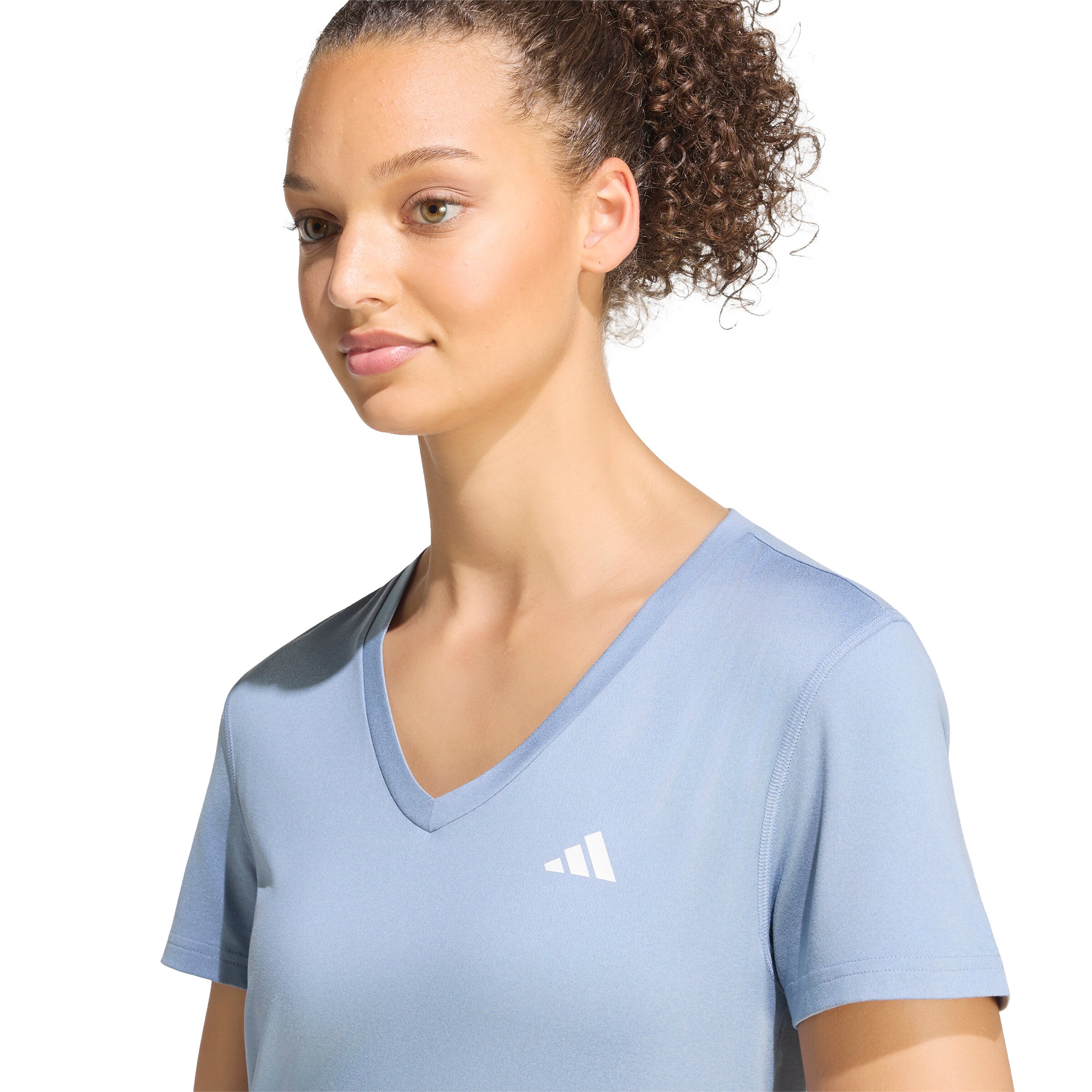 mėlyna ADIDAS PERFORMANCE Sportiniai marškinėliai 'Essentials'