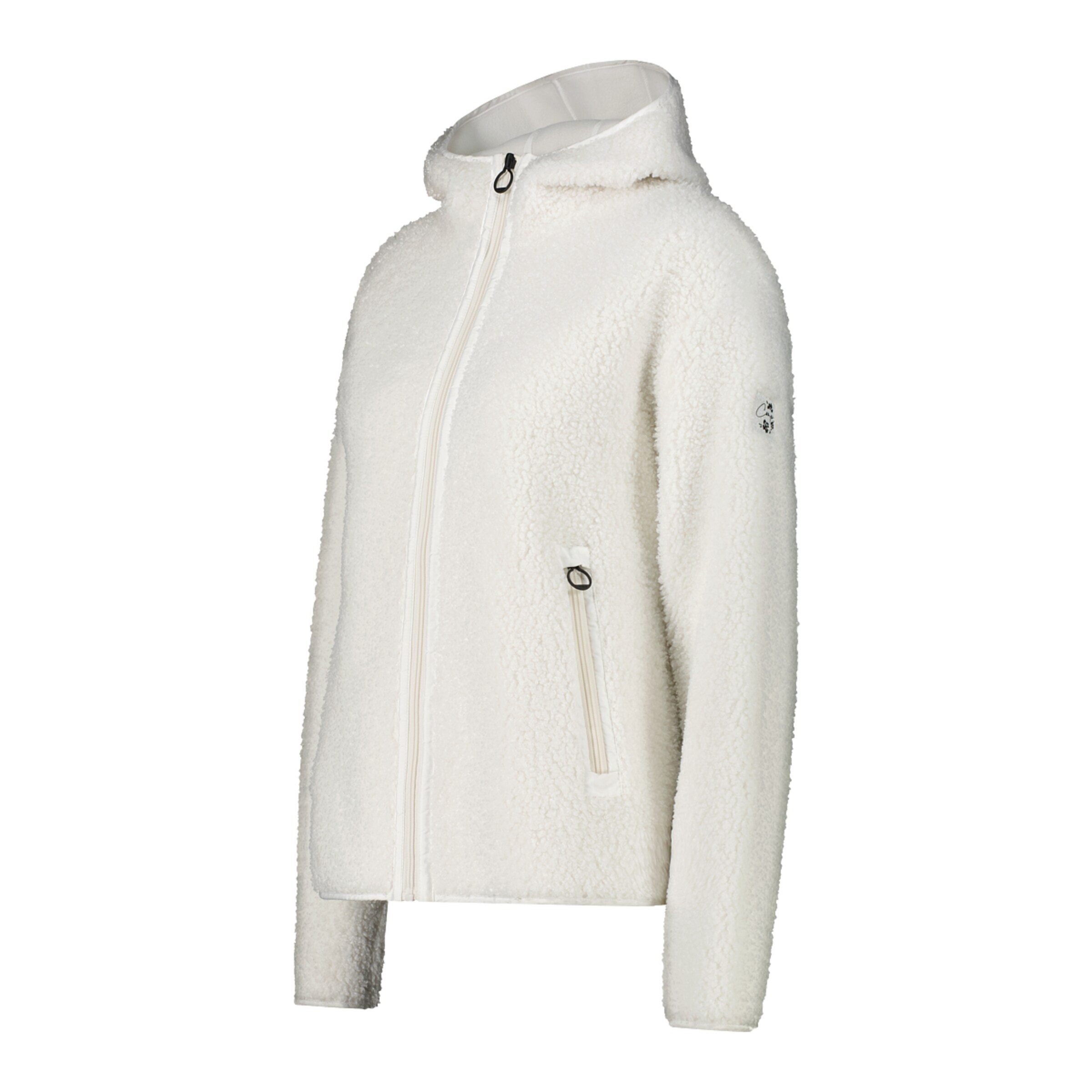 CMP Athletic Fleece Jacket in White