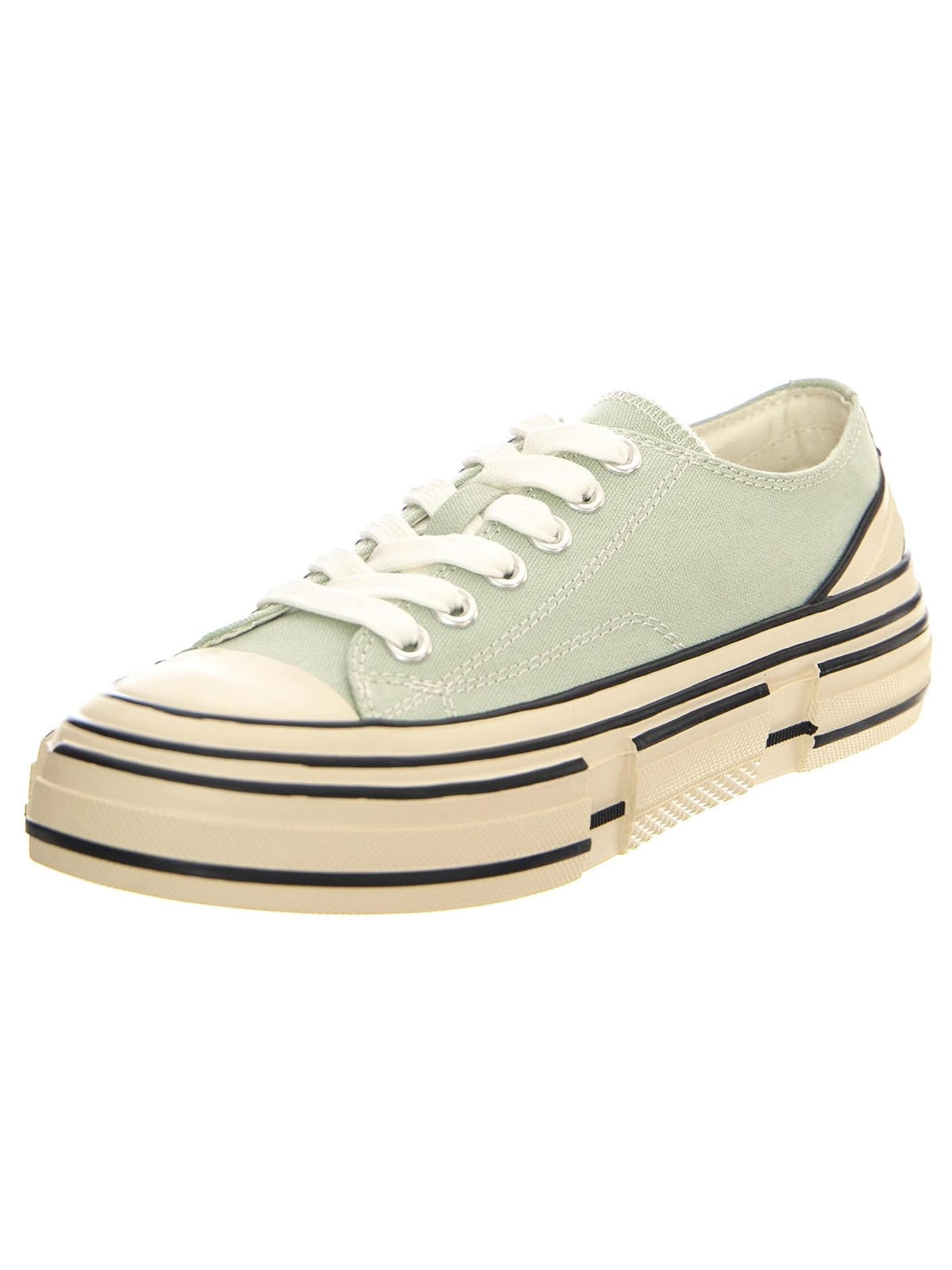 Chaussure de sport à lacets Jeffrey Campbell en vert : devant