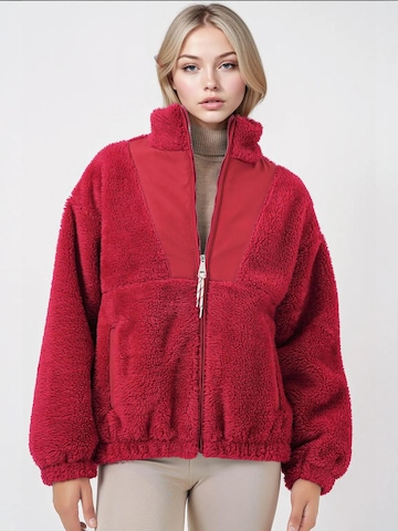 Veste en polaire Bigdart en rouge