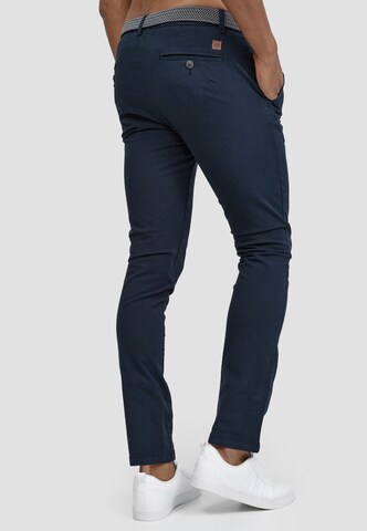 INDICODE JEANS Regular Chino Pants 'Massy' in Blue