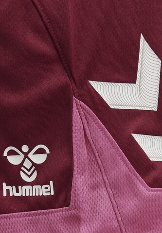 Hummel Regular Sporthose in Rot