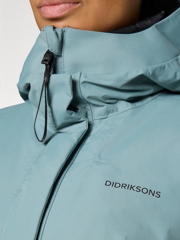 Manteau outdoor 'LEYA' Didriksons en bleu